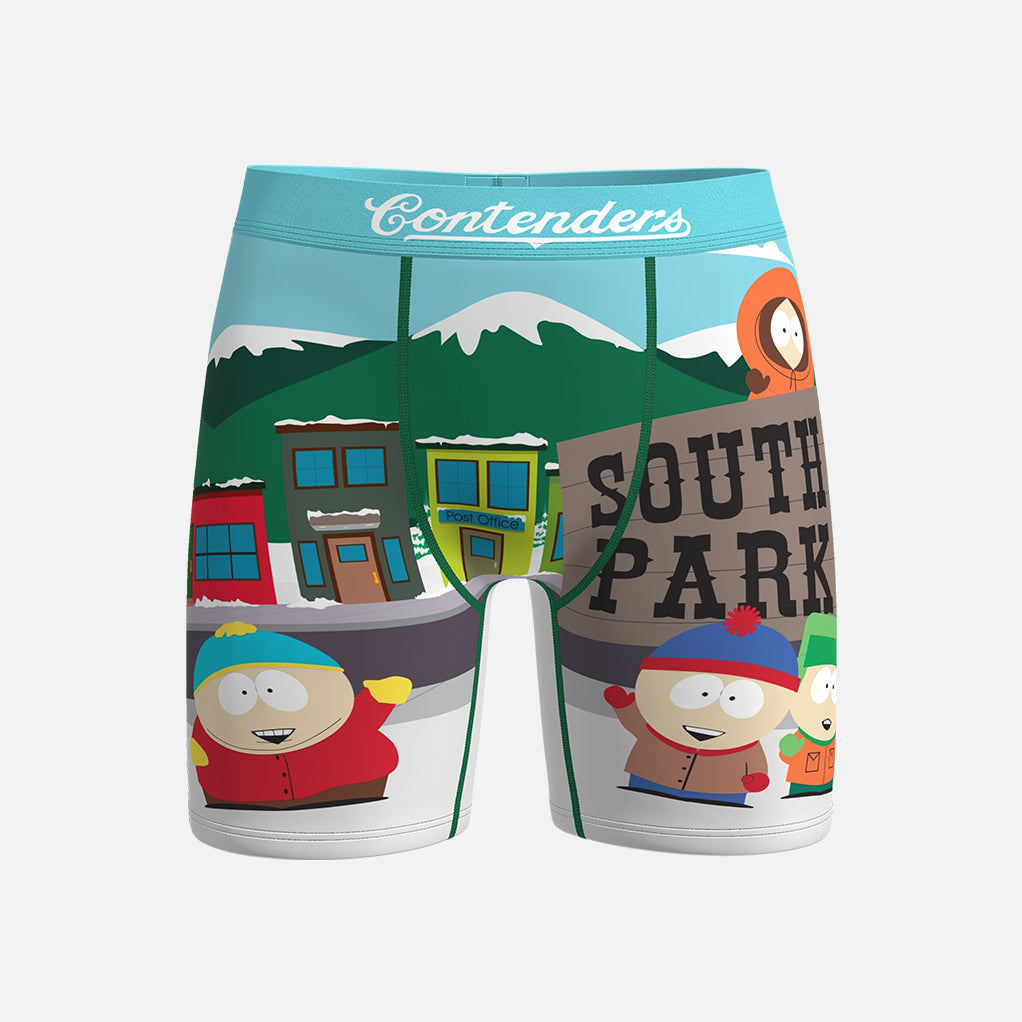 South Park 4 Pack Mens Brief Shorts
