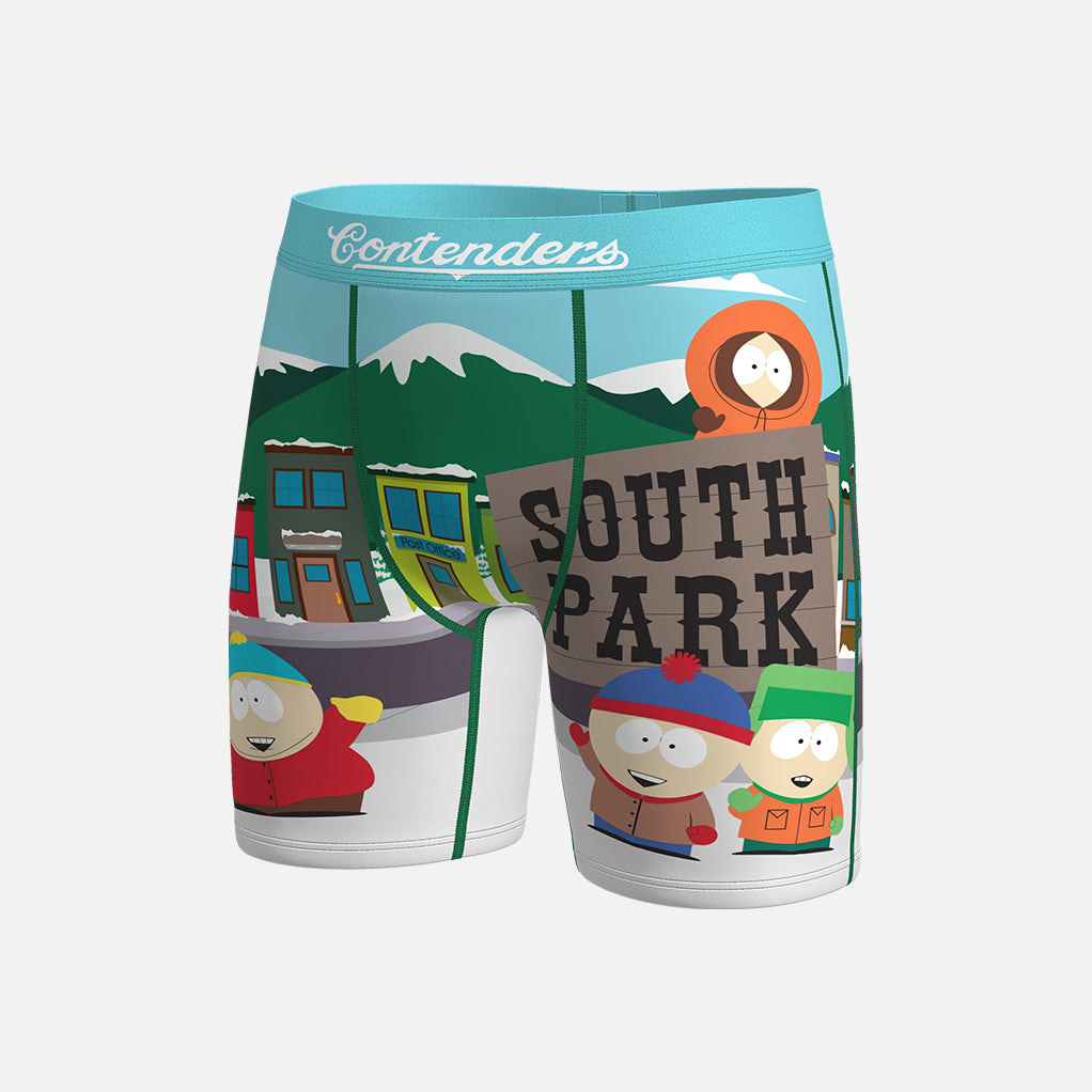 South Park 4 Pack Mens Brief Shorts