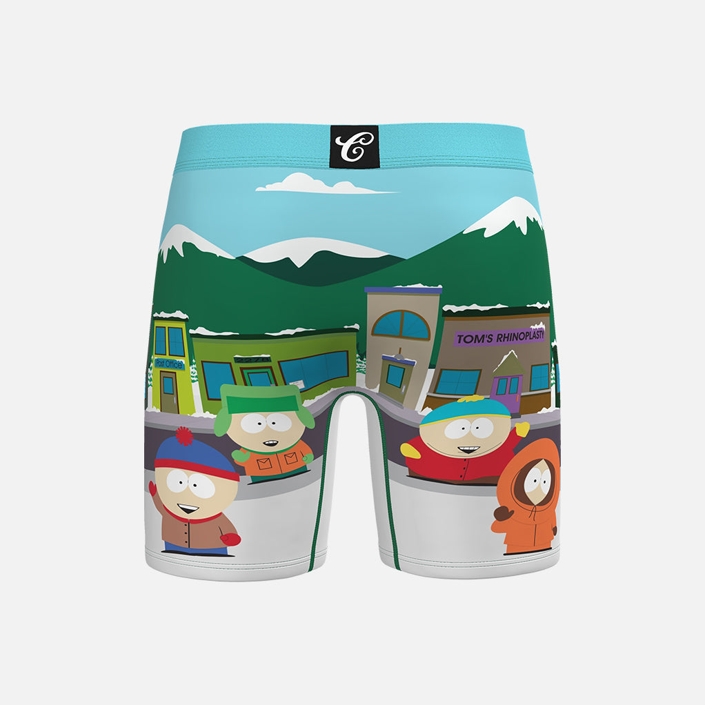 South Park 4 Pack Mens Brief Shorts
