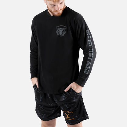 Yellowstone Big Y Mens Mesh Active Shorts