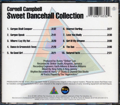 Cornell Campbell - Sweet Dancehall Collection (marked/ltd stock) Music CD