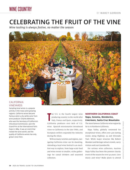 California - 2025 & 2026 Travel Guide: Best Beach Destinations, Top Casinos, Scenic Mountains, Alcatraz Island, Desert Getaways, Best Vineyards & Wineries, National Parks, Hidden Coastal Gems & More!