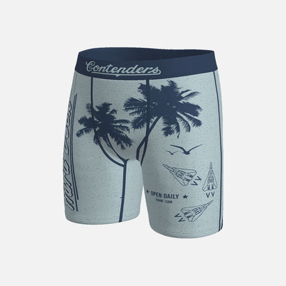 Top Gun Maverick Hard Deck Mens Brief Shorts Blue