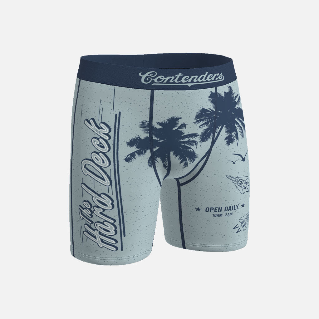 Top Gun Maverick Hard Deck Mens Brief Shorts Blue