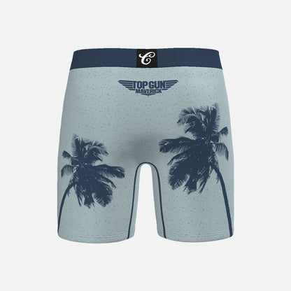 Top Gun Maverick Hard Deck Mens Brief Shorts Blue