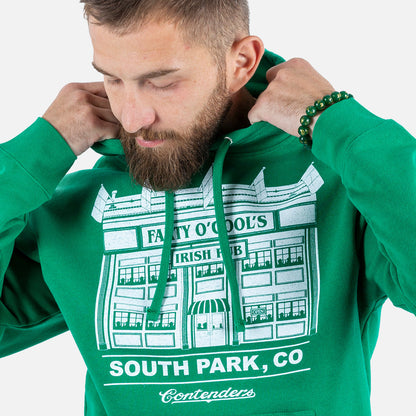 South Park Farty O'cools Pullover Hoodie Sweatshirt Green