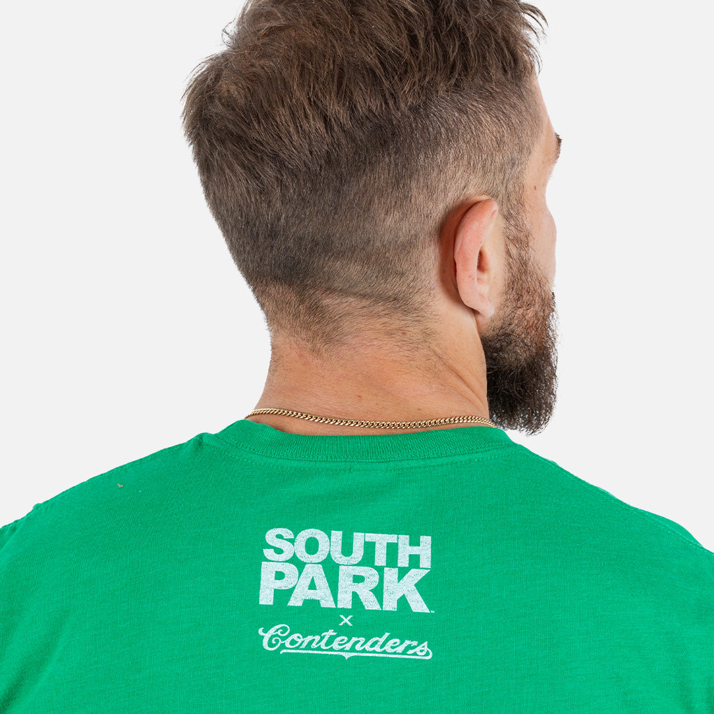 South Park Farty O'cools Mens T Shirt Green