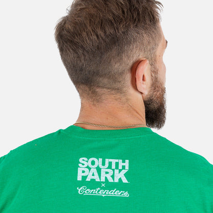 South Park Farty O'cools Mens T Shirt Green