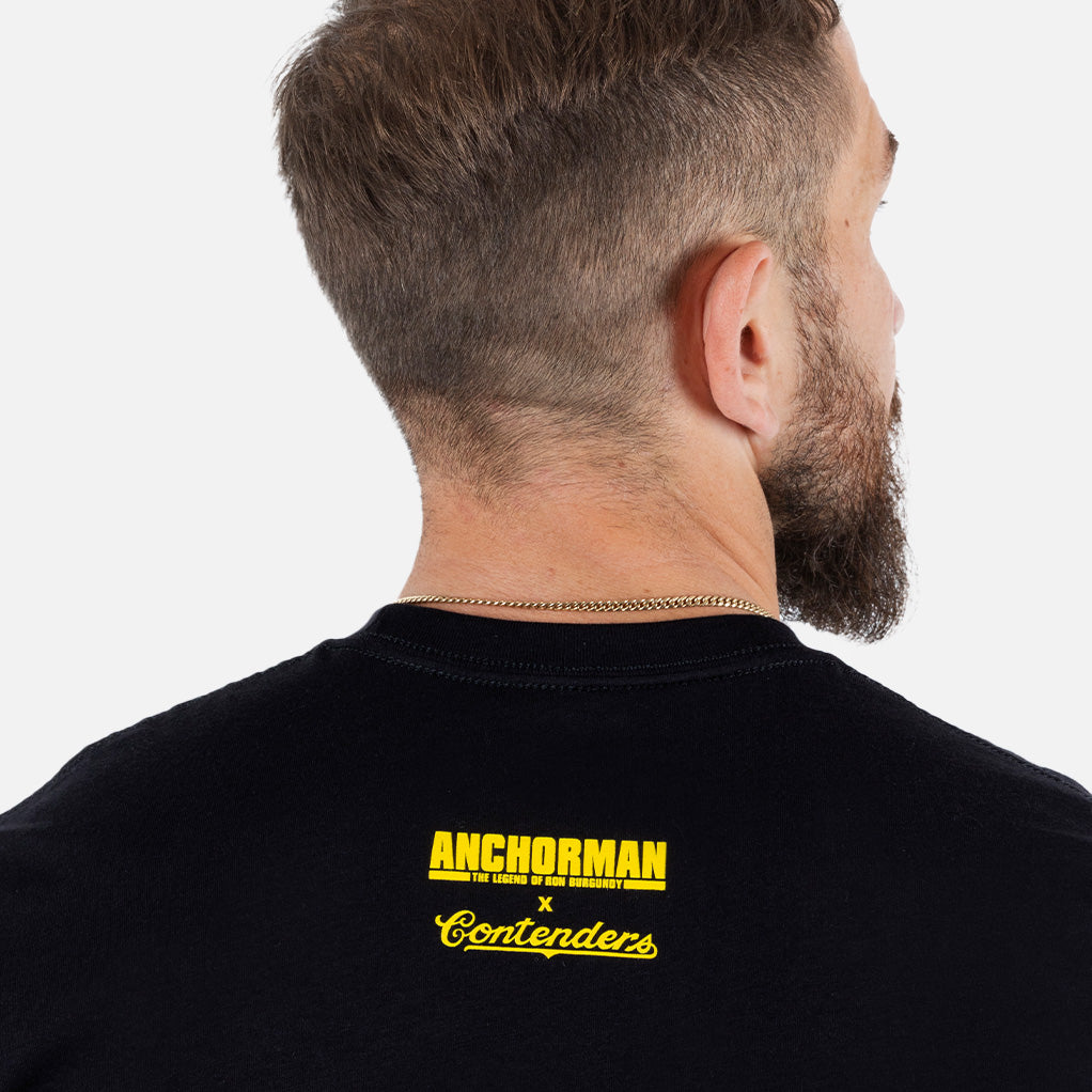 Anchorman The Anchormen Brick Mens T Shirt Black