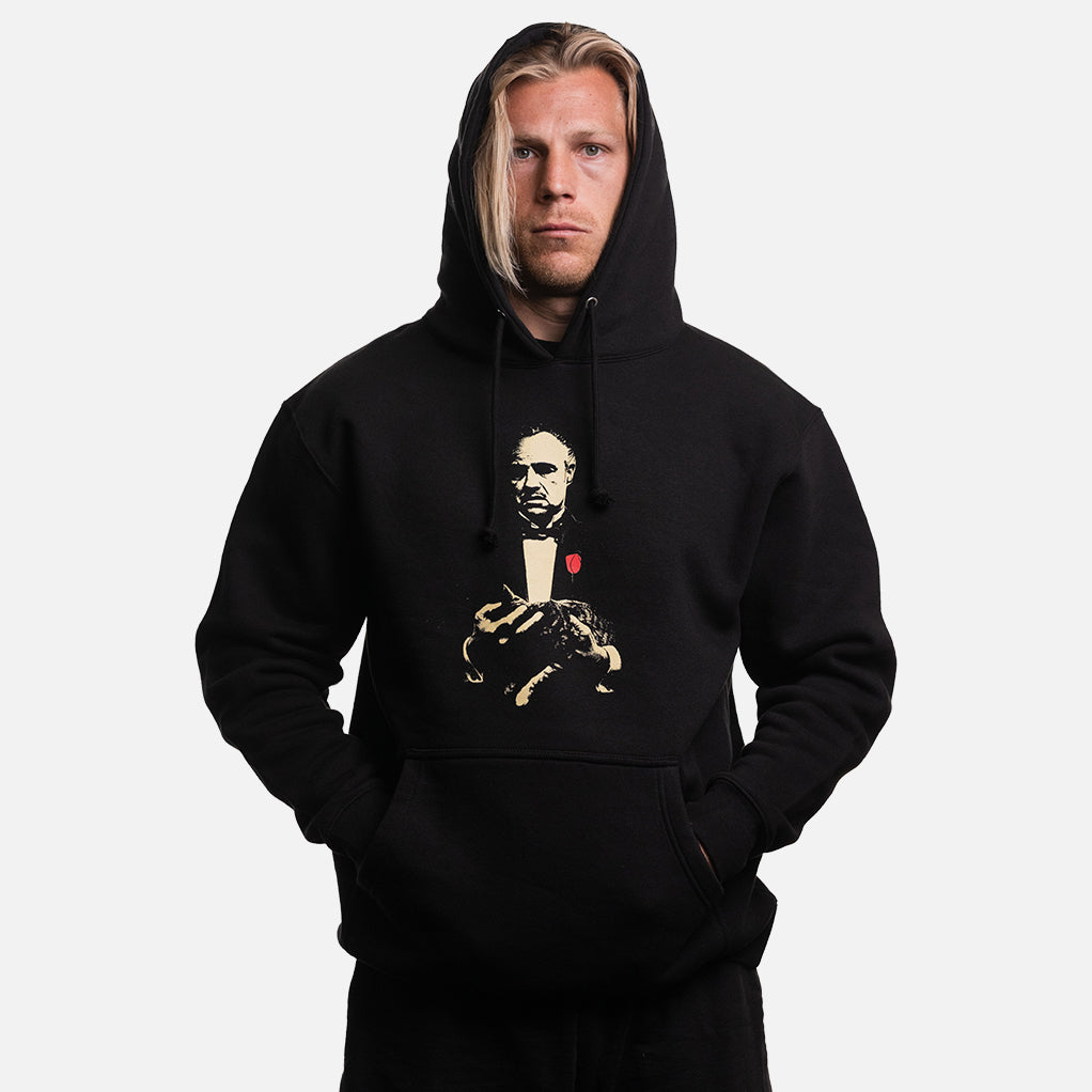 The Godfather Can't Refuse Pullover Hoodie Sweatshirt Black