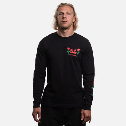The Godfather Roses Offer Mens Long Sleeve Shirt