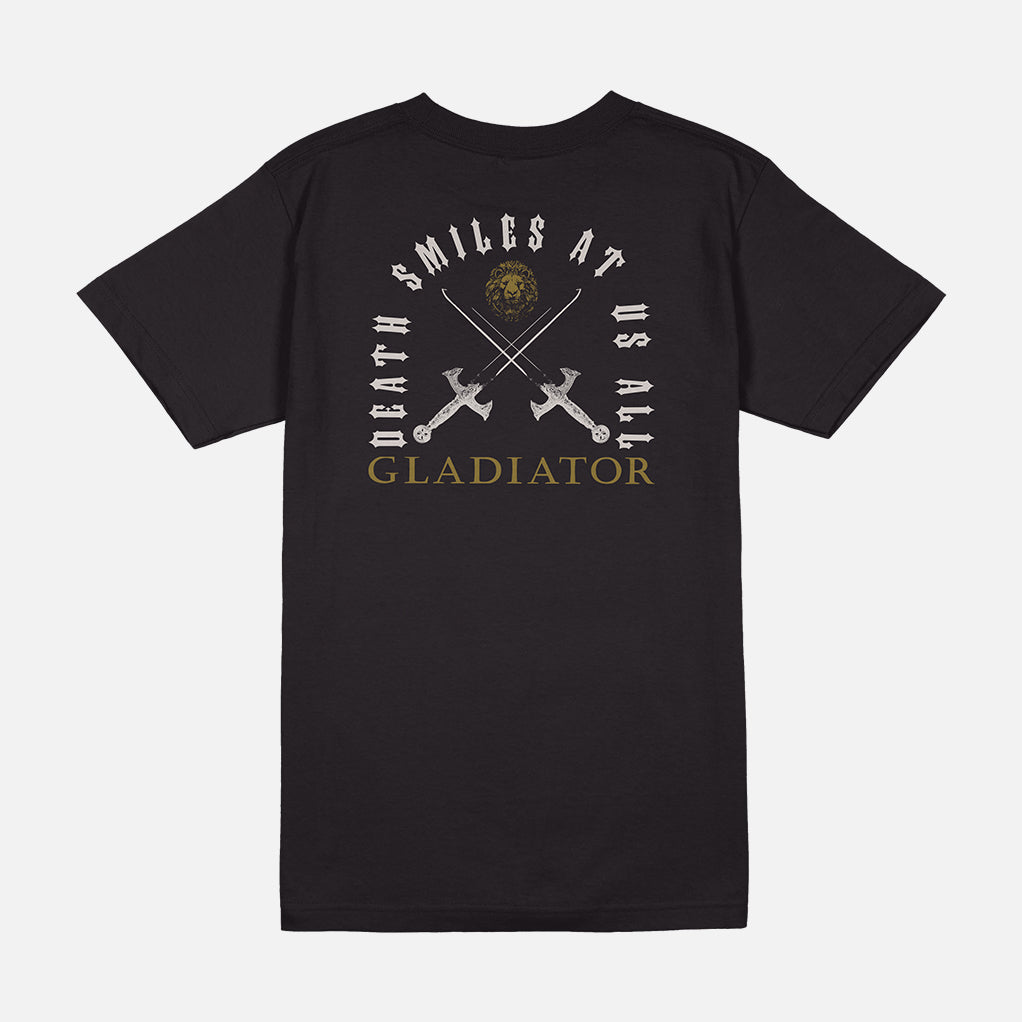 Gladiator Death Smiles Mens T Shirt