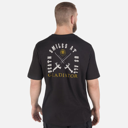 Gladiator Death Smiles Mens T Shirt