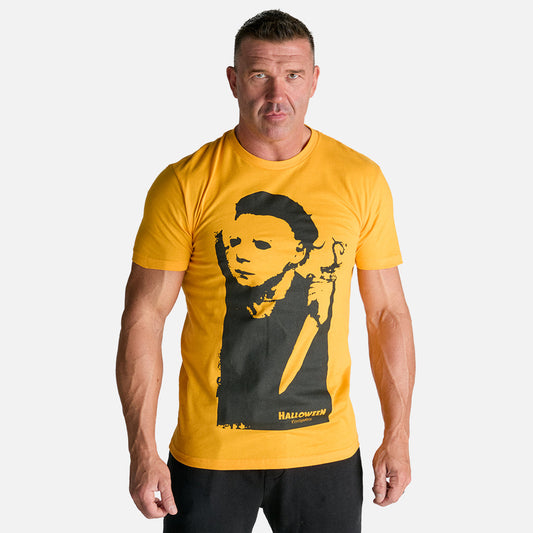 Halloween I See You Stencil Mens T Shirt