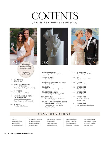 Weddings In Houston - 2025 & 2026 Guide To The Hottest Weddings Trends In Design, Style & Fashion