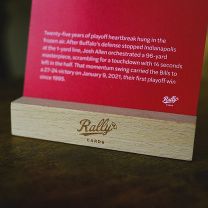 Buffalo Football RallyCards