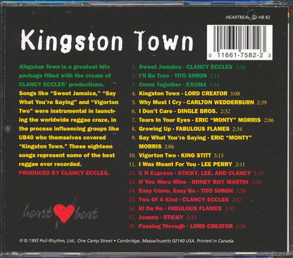 Lee Perry, Lord Creator, Eric Morris, Etc. - Kingston Town: 18 Reggae Hits (marked/ltd stock) Music CD