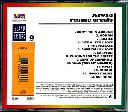 Aswad - Reggae Greats Music CD