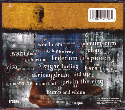 Yellowman - Freedom Of Speech (marked/ltd stock) Music CD
