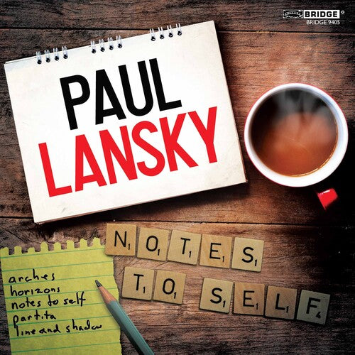 Lansky / Starobin / Yoshinaga - Notes To Self - Music CD