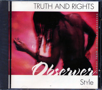 Jacob Miller, Lee Perry, Johnny Clarke, The Meditations, Etc. - Truth & Rights Observer Style (marked/ltd stock) Music CD