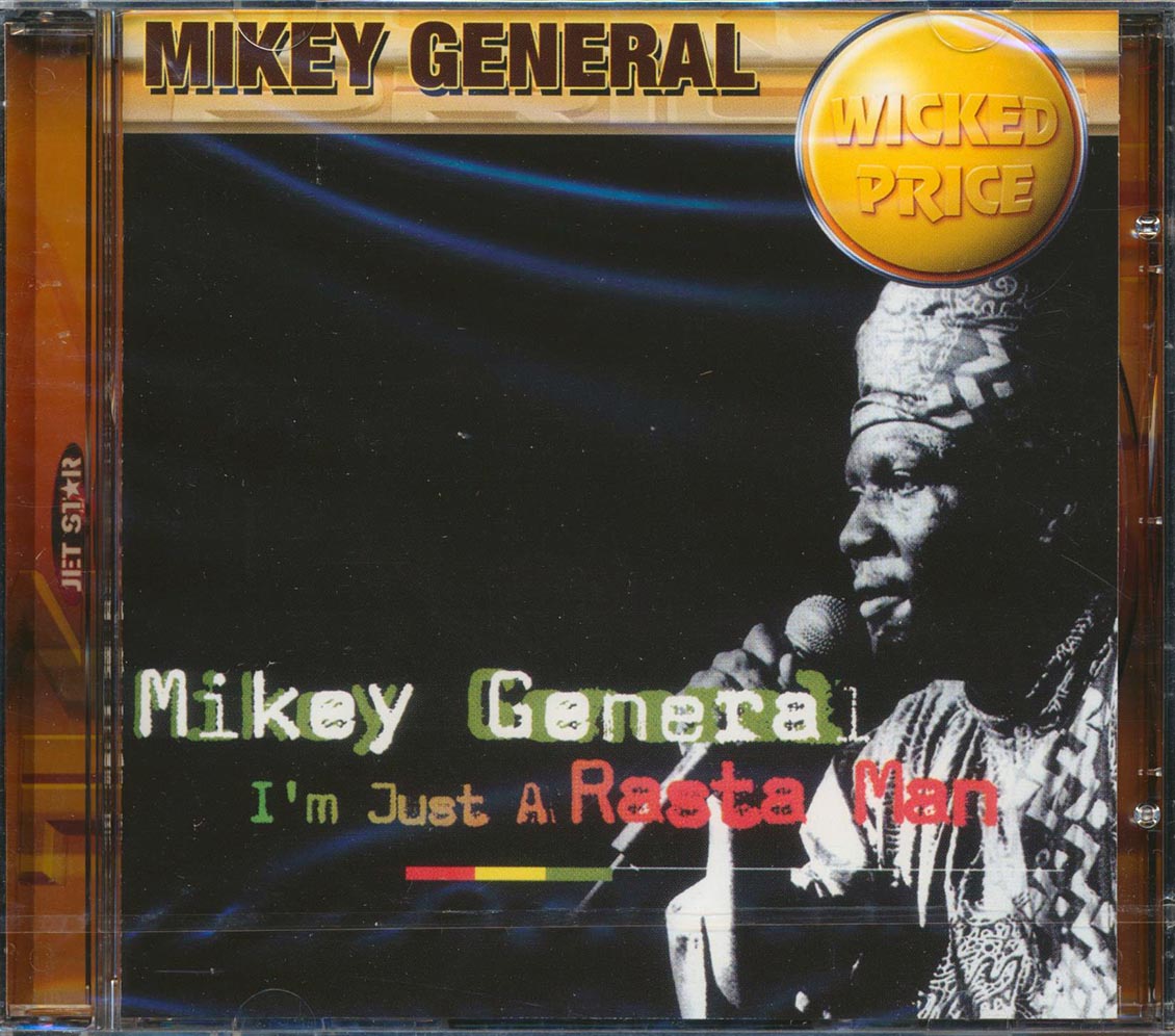 Mikey General - I'm Just A Rasta Man Music CD