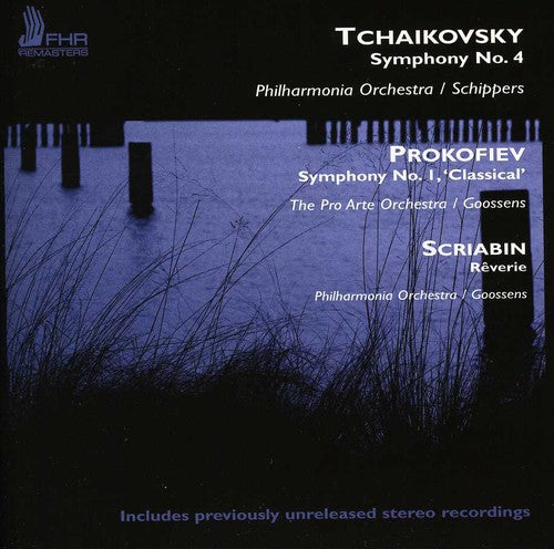 the album cover for Tchaikovsky / Scriabin / Pao / Schippers - Symphony Number 4