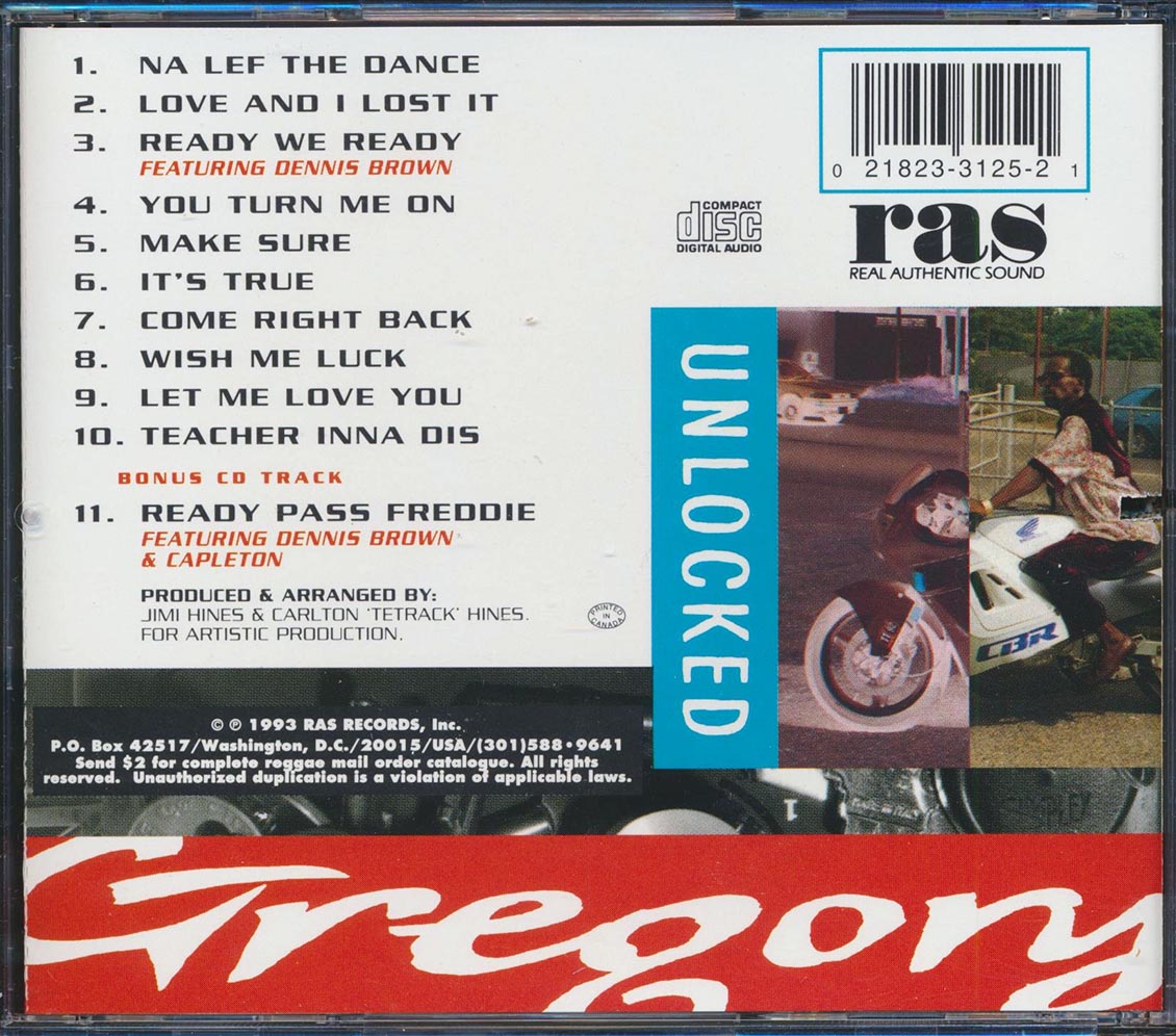 Gregory Isaacs - Unlocked (marked/ltd stock) Music CD