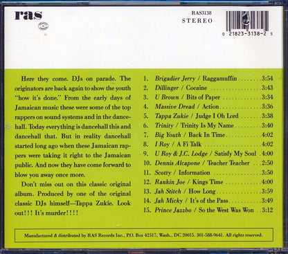 Brigadier Jerry, Ranking Joe, I Roy, Tappa Zukie, Etc. - Old Time DJ Come Back Again (marked/ltd stock) Music CD