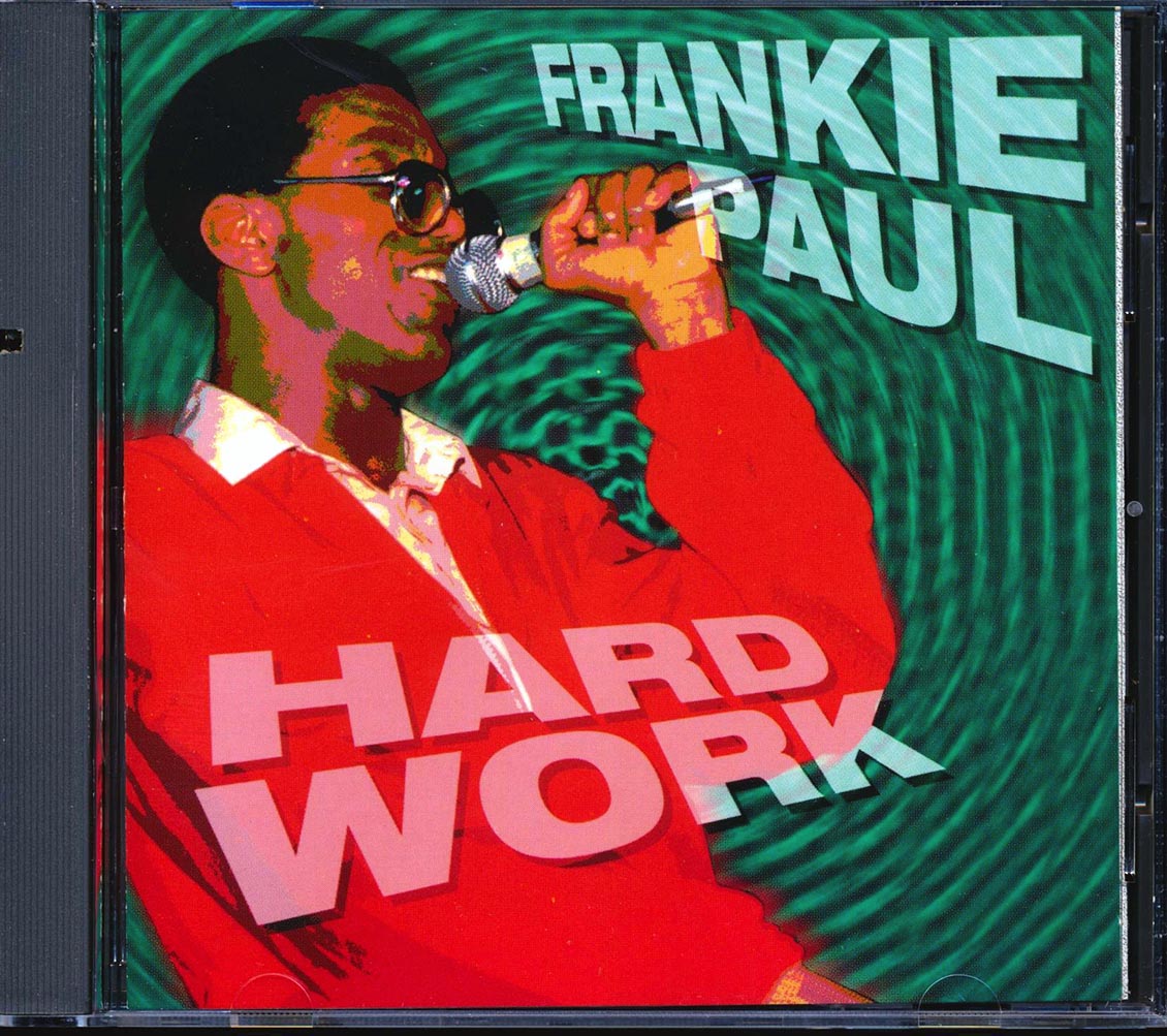 Frankie Paul Hard Work marked/ltd stock Music CD
