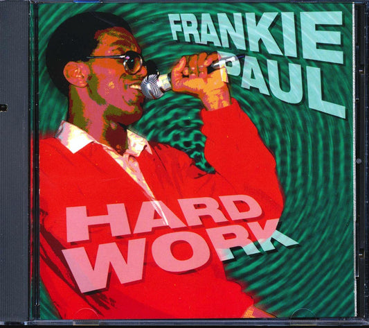 Frankie Paul Hard Work marked/ltd stock Music CD