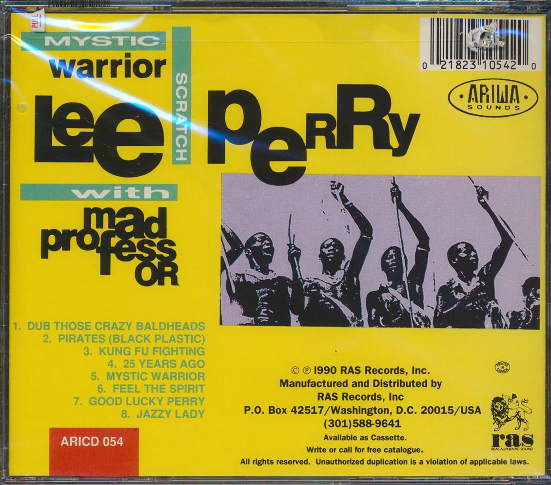 Lee Perry Mystic Warrior marked/ltd stock Music CD