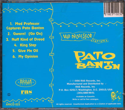 Pato Banton - Mad Professor Captures Pato Banton (marked/ltd stock) Music CD