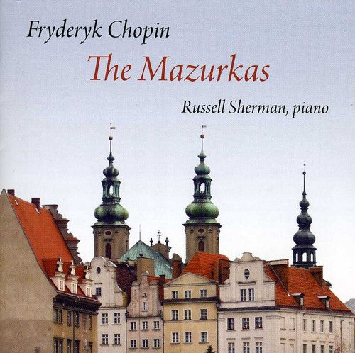the album cover for Russell Sherman - Mazurkas