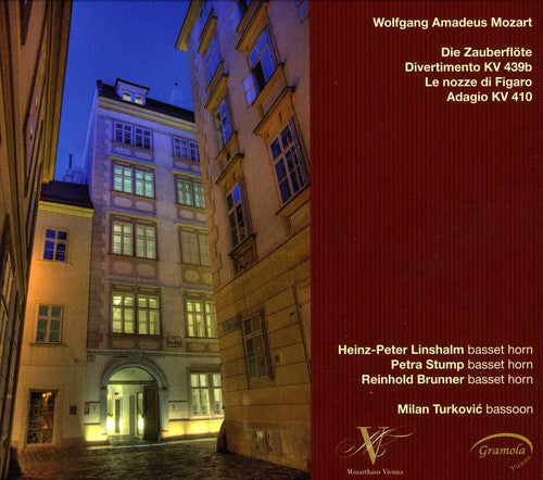 Mozart/ Turkovic / Linshalm / Brunner - Arrangements For Basset Horn & Bassoon - Music CD