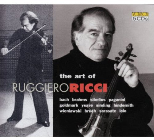 Bach / Paganini / Goldmark / Ysaye / Sinding - Art Of Ruggiero Ricci - Music CD