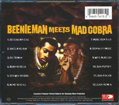 Beenie Man, Mad Cobra - Beenie Man Meets Mad Cobra Music CD