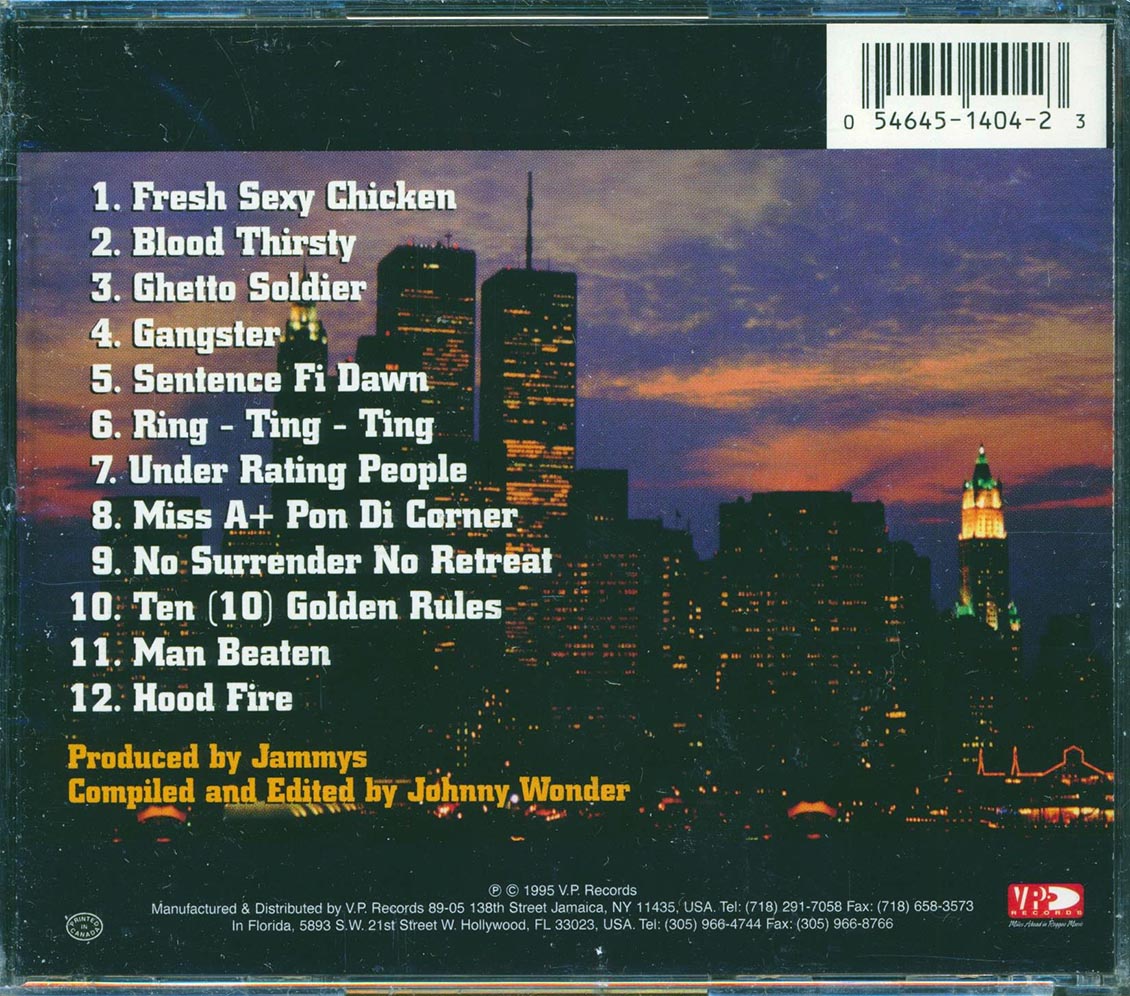 Lt. Stitchie - Gangsta Music CD