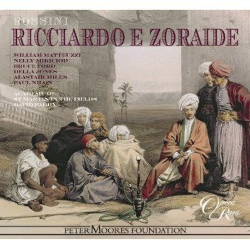 the album cover for David Parry - Rossini, G.: Ricciardo E Zoraide [Opera]
