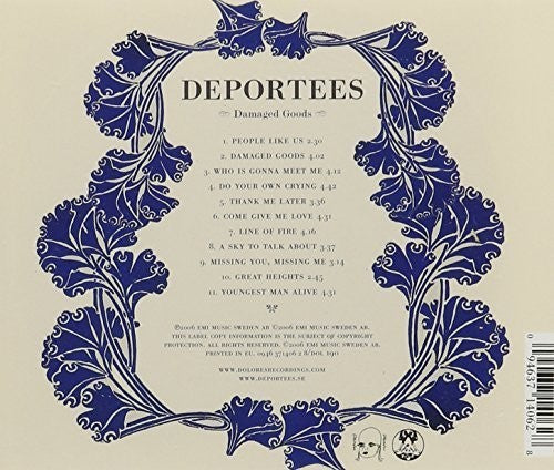 Deportees - Damaged Goods - Music CD