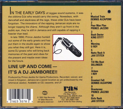 King Stitt, Prince Jazzbo, I Roy, Dennis Alcapone, Etc. - Veteran DJ Jamboree (marked/ltd stock) Music CD