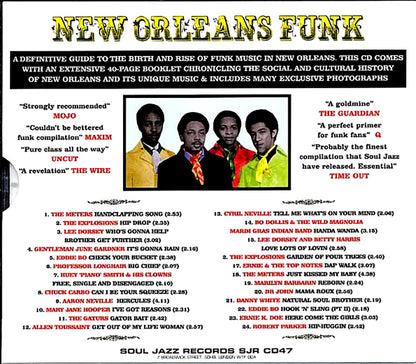Eddie Bo, The Meters, Dr. John, Allen Toussaint, Etc. - New Orleans Funk (24 tracks) (incl. large booklet) Music CD