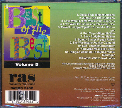 Freddie McGregor, Luciano, Richie Stephens, Etc. - Best Of The Best Volume 5: Freddie McGregor Presents Best Of Big Ship #1 (marked/ltd stock) Music CD