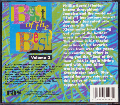 Ini Kamoze, Cocoa Tea, Beres Hammond, Etc. - Best Of The Best Volume 2: Xterminator Label (marked/ltd stock) Music CD