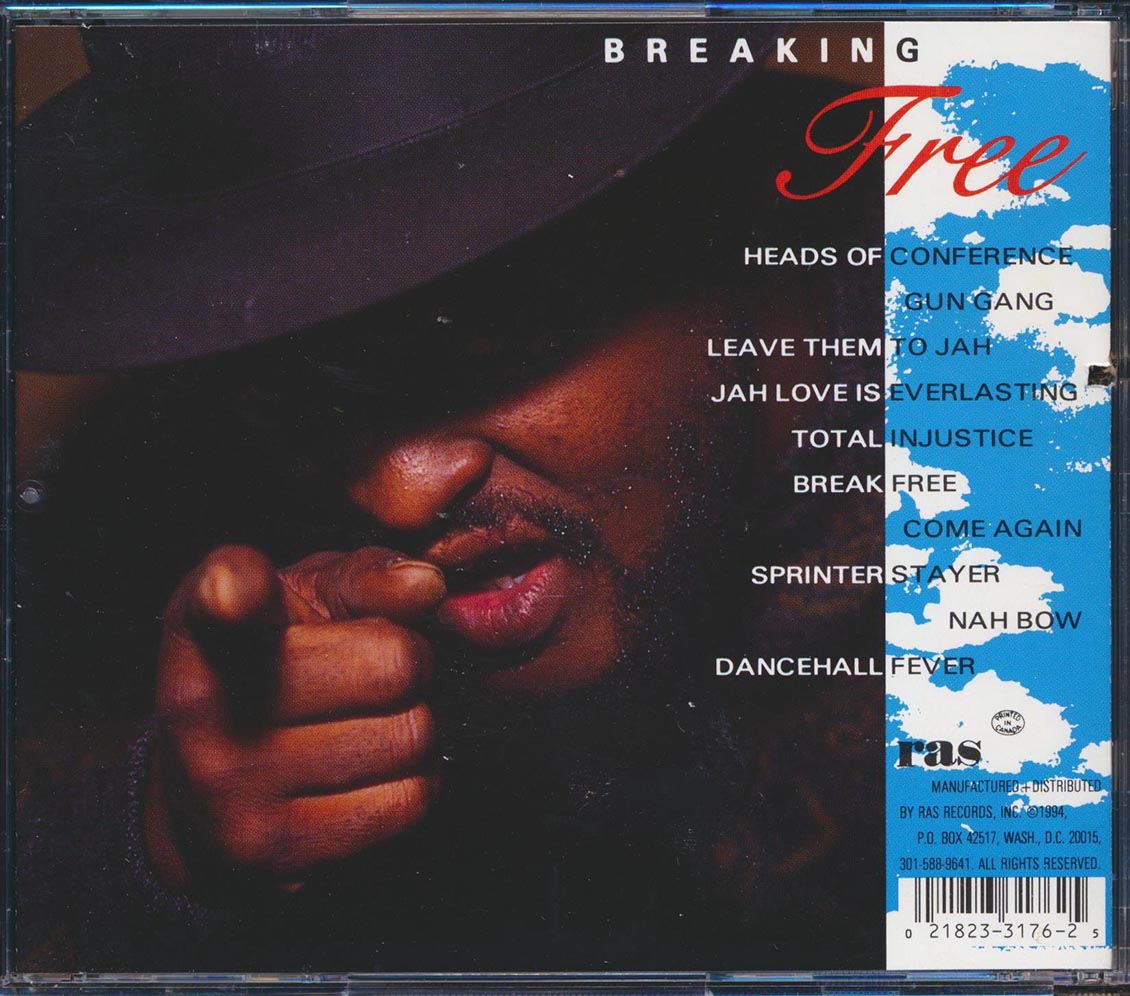Sugar Minott - Breaking Free (marked/ltd stock) Music CD