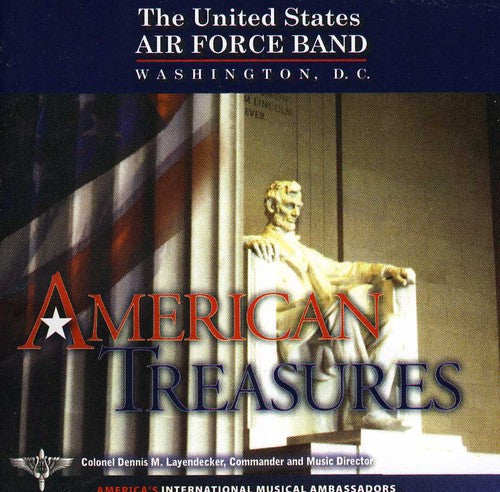 the album cover for US Air Force Band - American Treasures