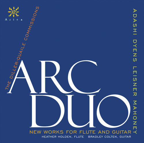 the album cover for Arc Duo - New Works for Flute & Guitar: Diller Quale