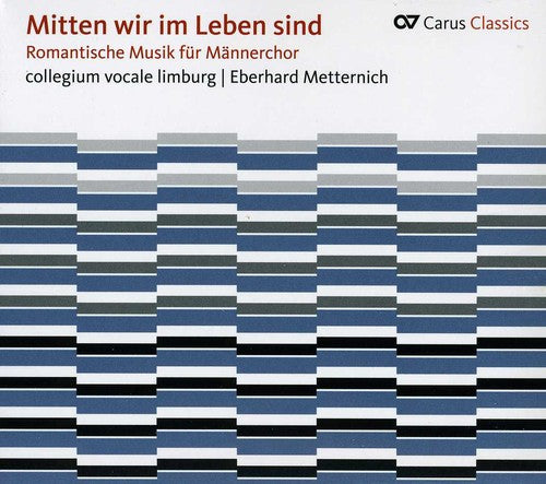 the album cover for Eberhard Metternich - Romantic Music for Men's Choir: Mitten Wir Im