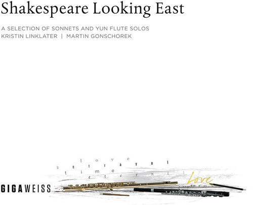 the album cover for Martin Gonschorek - Shakespeare Looking East: Selection of Sonnets