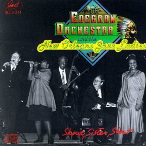 the album cover for Lars Edegran & New Orleans All - Shout Sister Shout